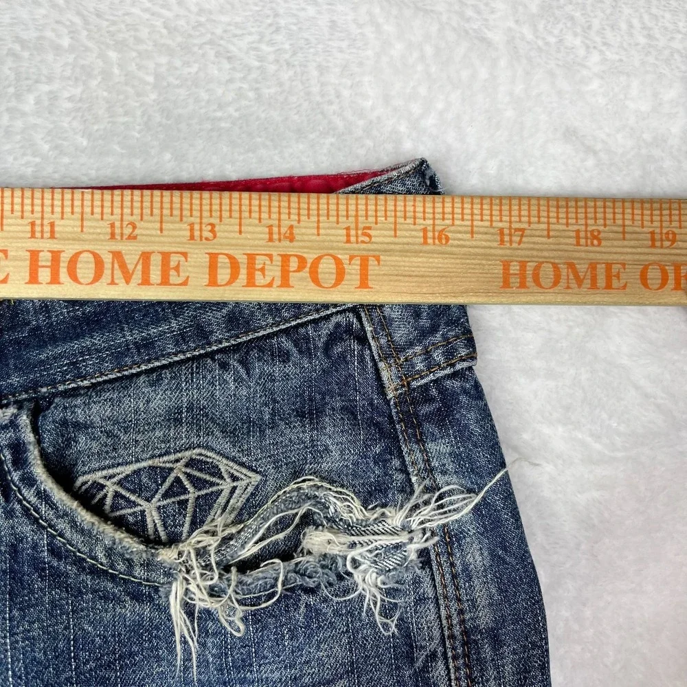 Diamond Supply Co. Knowledge jeans Men's Blue Denim Classic Zip‎ Fly - 32X31